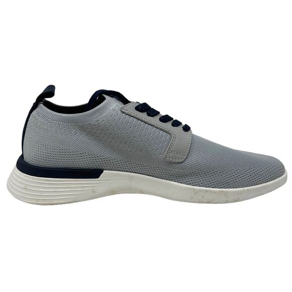 Wolf and Shepherd Men's SwiftKnit Lightweight Knit Mesh Shoes in Light Grey - Picture 4 of 7